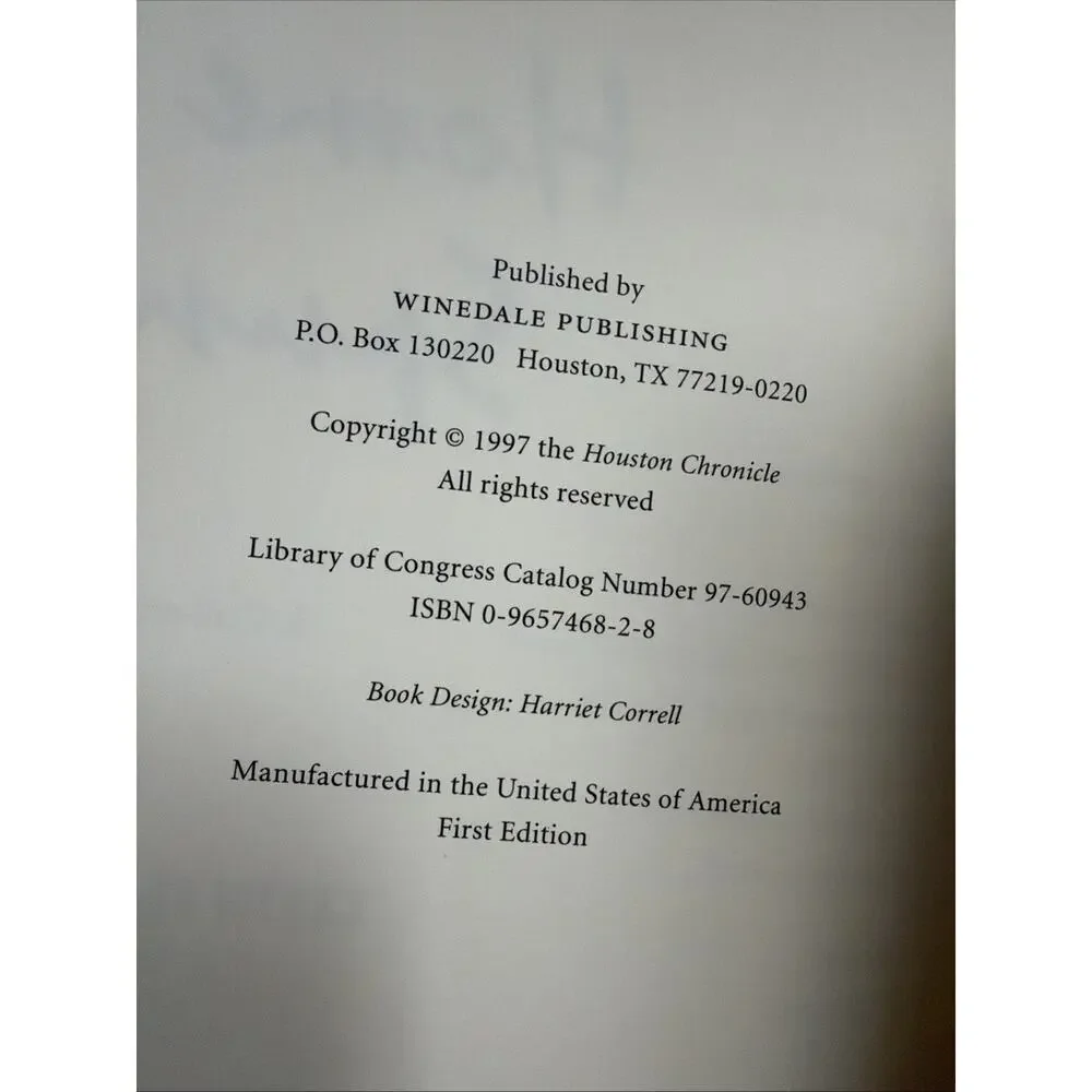 Home Spun Signed First Edition‎ Hardcover Book With Dust Jacket 1997